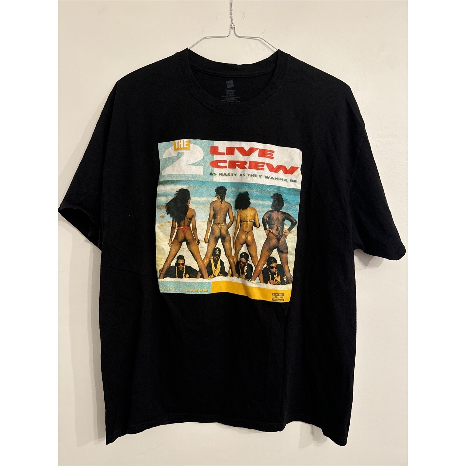 Vintage 2 Live Crew As Nasty As They Wanna Be Uncle Luke Miami Rap Tee Xl